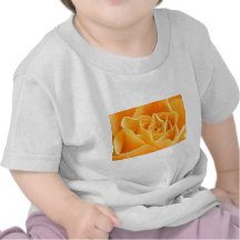 ORANGE ROSE T SHIRT
