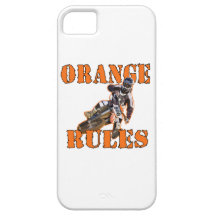 Orange Rules iPhone 5 Cover