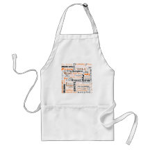 Orange Sacral Chakra Positive Affirmations Aprons