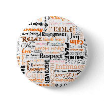 Orange Sacral Chakra Positive Affirmations Pin