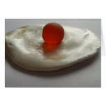 ORANGE SEA GLASS cards