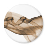 Orange Sepia Wave magnets