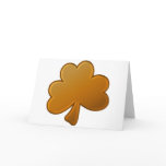 Orange Shamrock cards