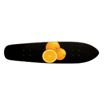 Orange Skateboard Oldschool