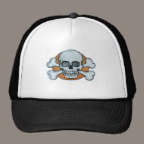 ORANGE SKULL hats
