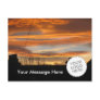 Orange Sky Postcard