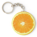 Orange Slice keychains