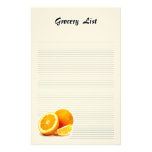 Orange Slice Lined Stationery