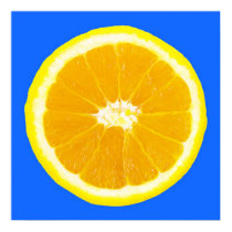 orange slice posters