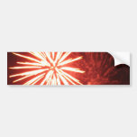 Orange Splash Bumper Sticker