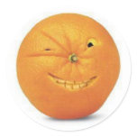 Orange Sticker
