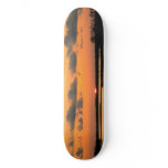 ORANGE SUNSET SKATEBOARD