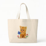 Orange Tabby Cat Kitten bags