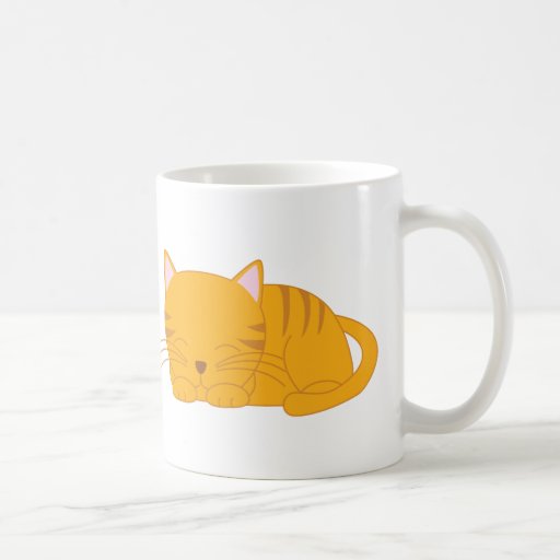 Orange Tabby Kitten Coffee Mug