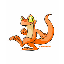 Orange Techo on a quest t-shirts