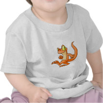 Orange Techo on a quest t-shirts