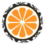 orange. tribal. stickers