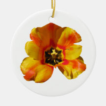 Orange Tulip Ornament