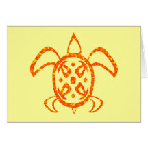Orange Turtle Cards