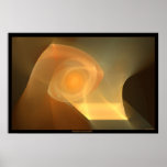 orange wallpaper print