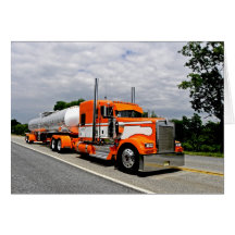 Orange Ya Jealous Kenworth Note Card