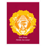 Orange & Yellow Buddha Invitations
