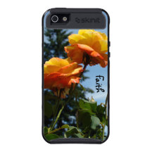Orange Yellow Rose Flowers Garden iPhone 5 Cases