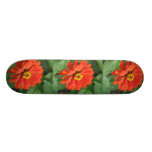 Orange Zinnia Skateboard
