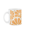 oranges. mugs