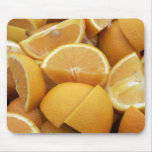 Oranges, quartered mouse pads