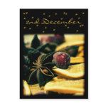 Oranges & Spices • Advent Calendar Postcard