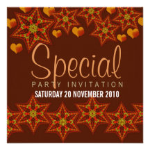 Orangey Goodness Party Special Invitation