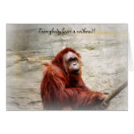 Orangutan card