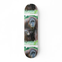 Orangutan Family Skateboard