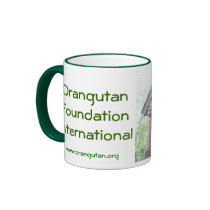 Orangutan Foundation International rescued orphan Coffee Mugs