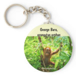 Orangutan George Keychains