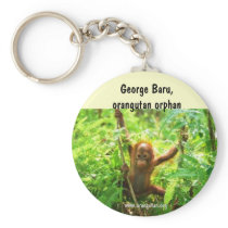 Orangutan George Keychains