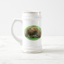 Orangutan Snoozing Beer Stein Mug