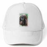 Orangutan with Baby  Baseball Hat