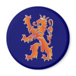 Oranje leeuw - Netherlands lion magnets