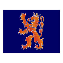 Oranje leeuw - Netherlands lion Post Card