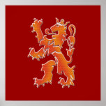 Oranje leeuw - Netherlands lion posters