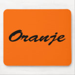 Oranje mousepads