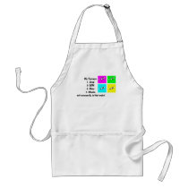 Orca Blocks In Four Colours Apron