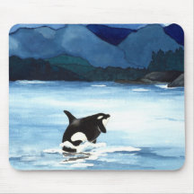 Orca Breach Mousepad