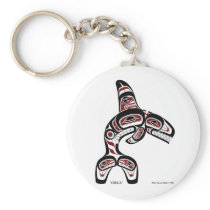 Orca by Todd Baker Key Chains
