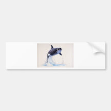 Orca Flow Bumper Stickers