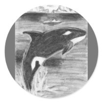 Orca Freedom Sticker