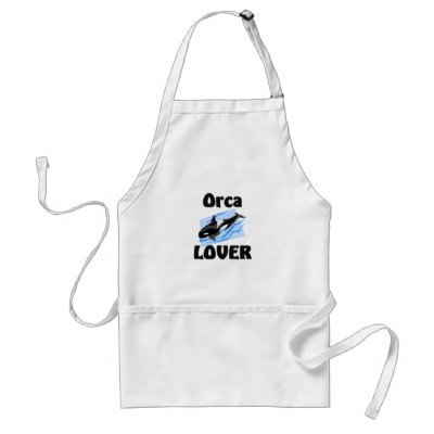 Orca Lover Aprons by AnimalShirts