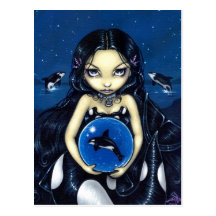"Orca Magic" Postcard